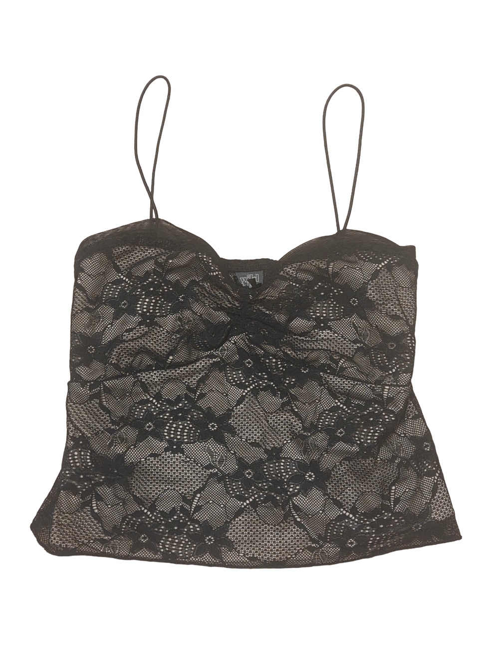 Wild Fable Black Floral Lace Camisole